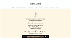 Desktop Screenshot of operadolce.org